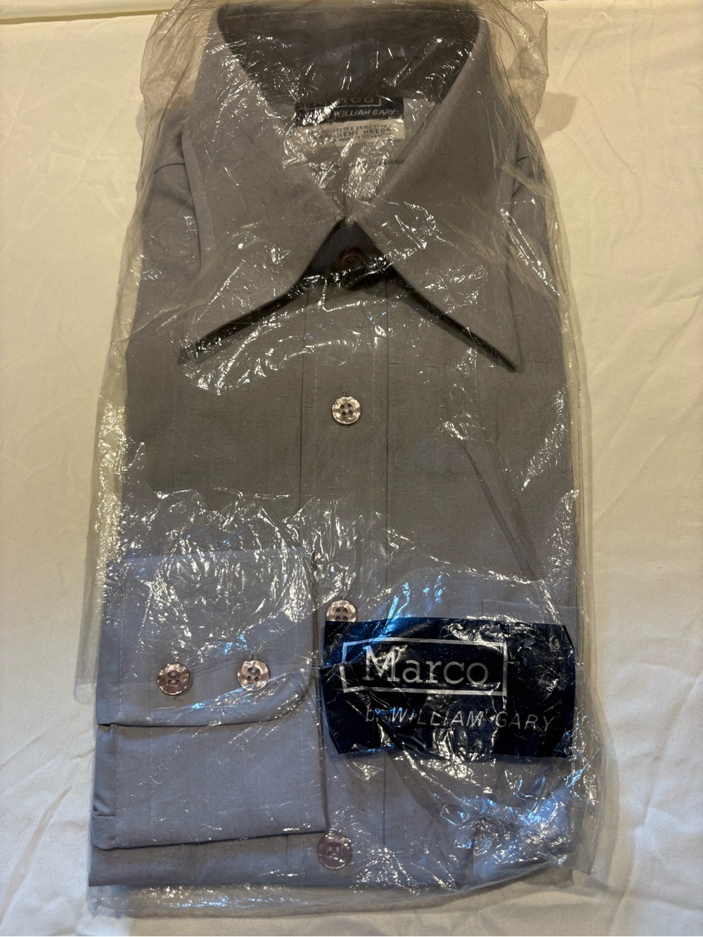 Men's Light Gray Dress Shirt